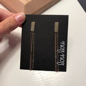 Gold Dangle Earrings